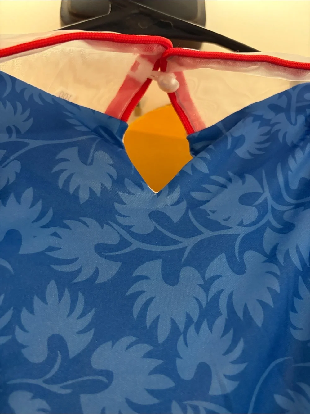 Snow White Costume Blue and Yellow Sparkle Princess Dress-Up for Kids
